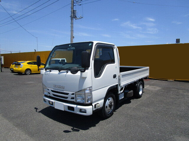 いすゞ エルフ 小型 平ボディ 10尺 TRG-NJS85A