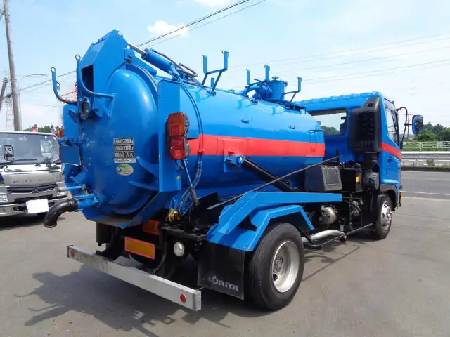 日野 レンジャー 中型/増トン タンク車 汚泥吸引車 ADG-FC7JDWAの中古トラック画像5