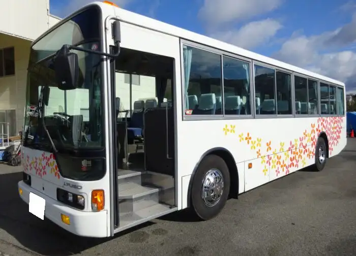 三菱 エアロスター 大型 バス 乗合バス KC-MP717Mの中古トラック画像1