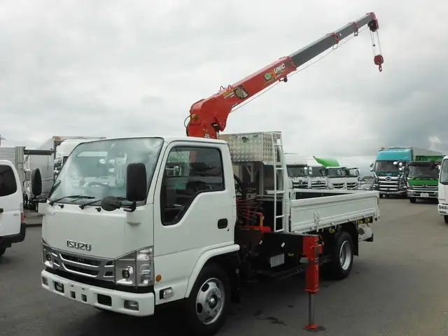 いすゞ エルフ 小型 クレーン付 4段 ラジコンの中古トラック画像5