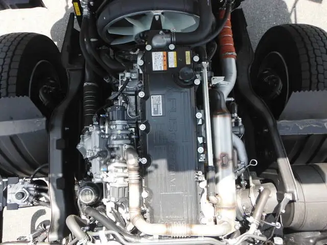 三菱 ファイター 中型/増トン 車両重機運搬 4段クレーン ラジコンの中古トラック画像19