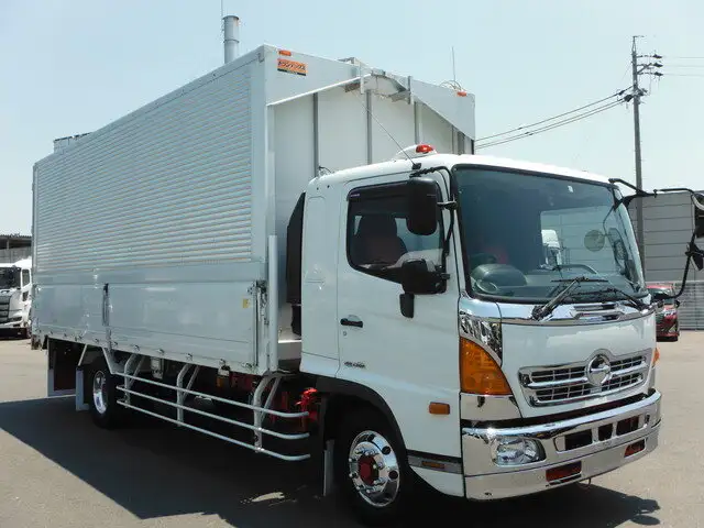 日野 レンジャー 中型/増トン ウイング ベッド QKG-FE7JLAAの中古トラック画像2