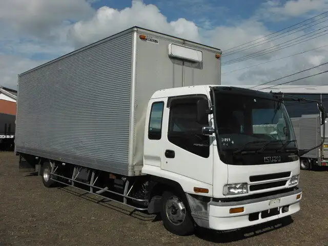 いすゞ フォワード 中型/増トン アルミバン エアサス 床鉄板の中古トラック画像2