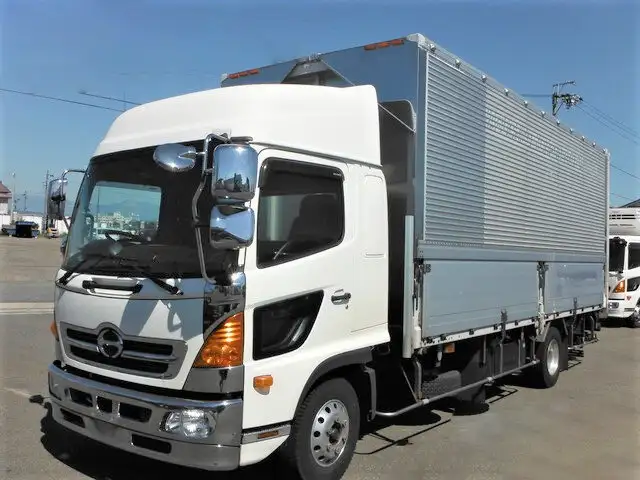 日野 レンジャー 中型/増トン ウイング パワーゲート エアサスの中古トラック画像1