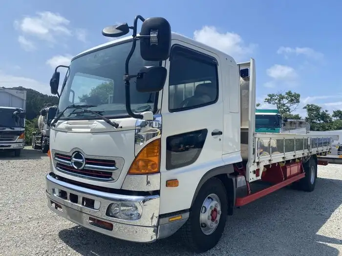 日野 レンジャー 中型/増トン 平ボディ ベッド TKG-FD7JLAA の中古トラック【車両No.129376】