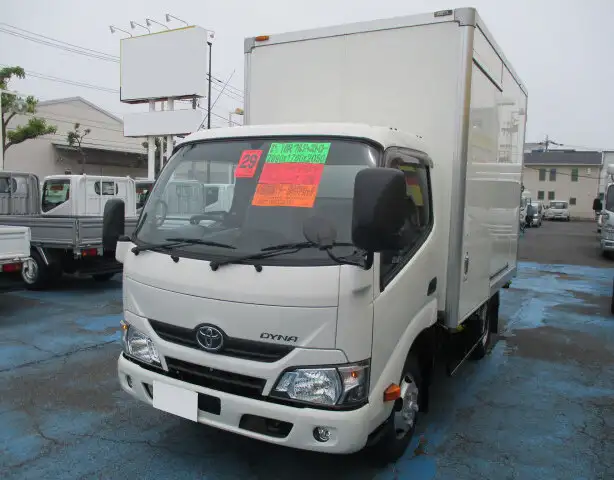トヨタ ダイナ 小型 アルミバン サイドドア TKG-XZC605の中古トラック画像1