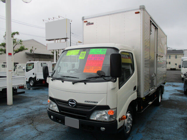 日野 デュトロ 小型 アルミバン 標準ロング TKG-XZU650M