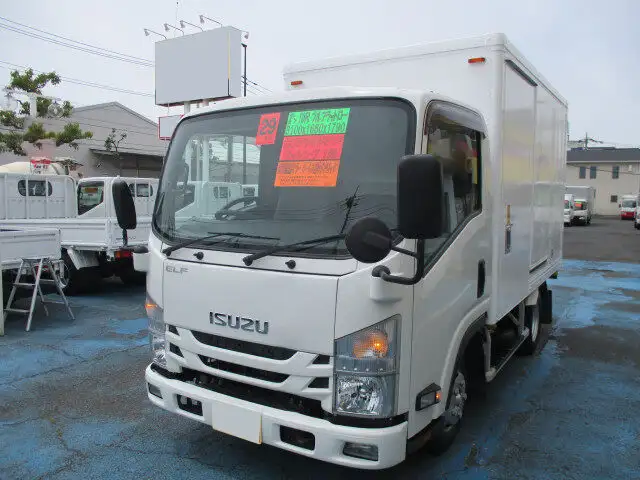 いすゞ エルフ 小型 アルミバン サイドドア TRG-NLR85ANの中古トラック画像1