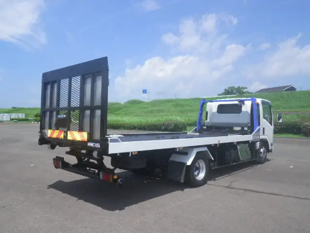 いすゞ エルフ 小型 車両重機運搬 ラジコン ウインチの中古トラック画像3