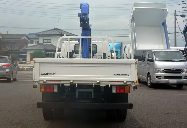 いすゞ エルフ 小型 クレーン付 3段 フックインの中古トラック画像3