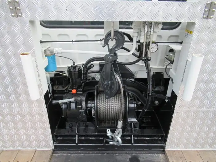 三菱 ファイター 中型/増トン 車両重機運搬 ラジコン ウインチの中古トラック画像6
