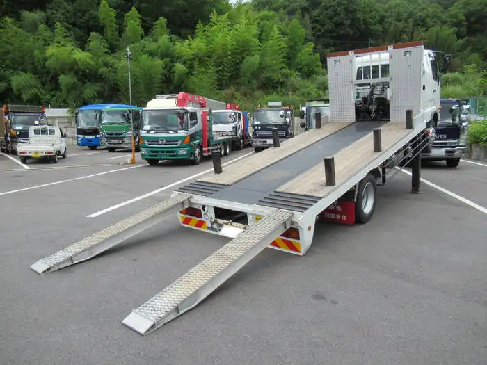 三菱 ファイター 中型/増トン 車両重機運搬 ラジコン ウインチの中古トラック画像4