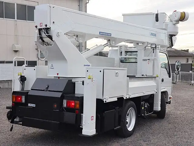 いすゞ エルフ 小型 高所・建柱車 高所作業車 電工仕様の中古トラック画像3