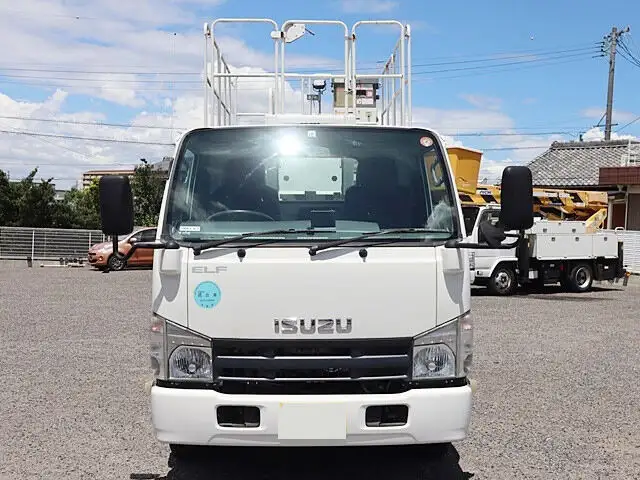 いすゞ エルフ 小型 高所・建柱車 高所作業車 SKG-NKR85YNの中古トラック画像2