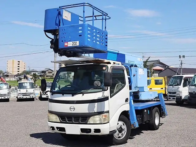 日野 デュトロ 小型 高所・建柱車 高所作業車 PB-XZU301E の中古トラック【車両No.129547】