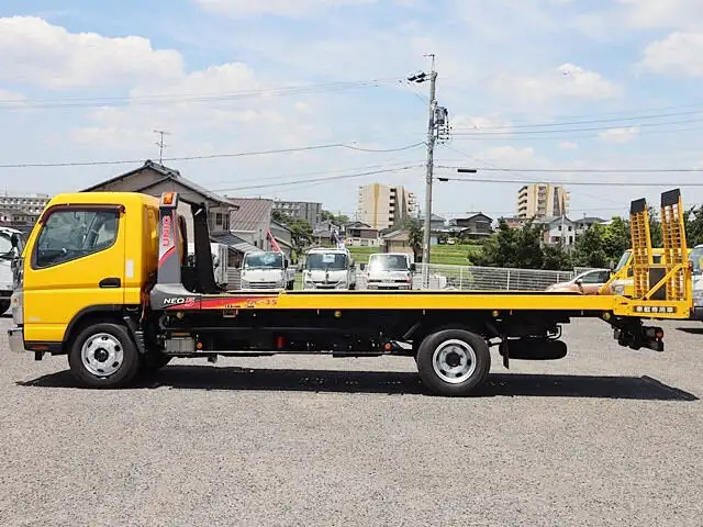 三菱 キャンター 小型 車両重機運搬 ラジコン ウインチの中古トラック画像5