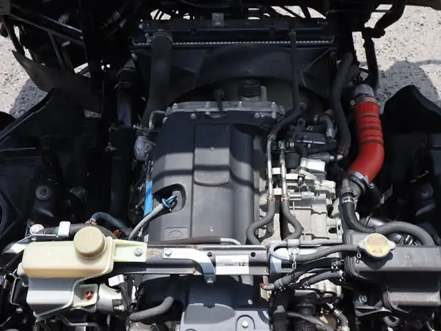 三菱 キャンター 小型 車両重機運搬 ラジコン ウインチの中古トラック画像19