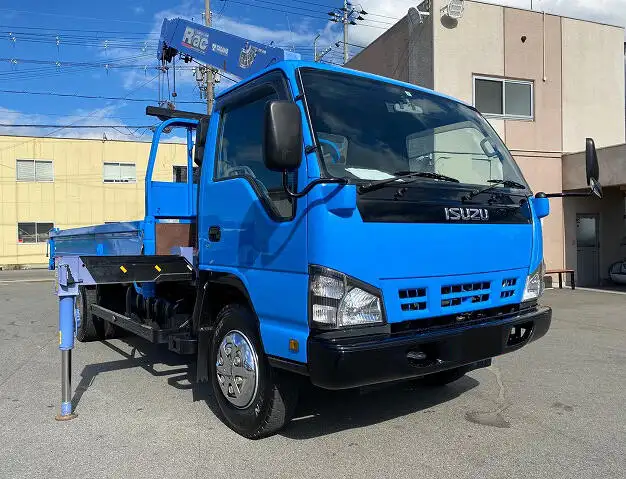 いすゞ エルフ 小型 クレーン付 5段 ラジコンの中古トラック画像4