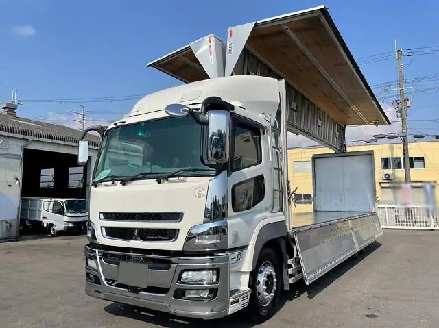 三菱 スーパーグレート 大型 ウイング エアサス QKG-FU54VZ の中古トラック【車両No.129742】