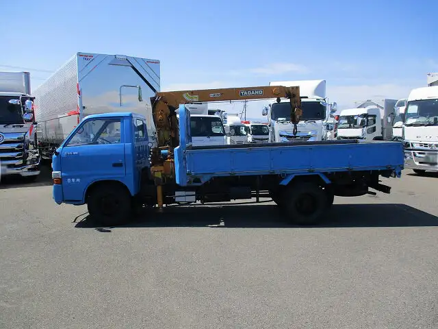 いすゞ エルフ 小型 クレーン付 床鉄板 3段の中古トラック画像3