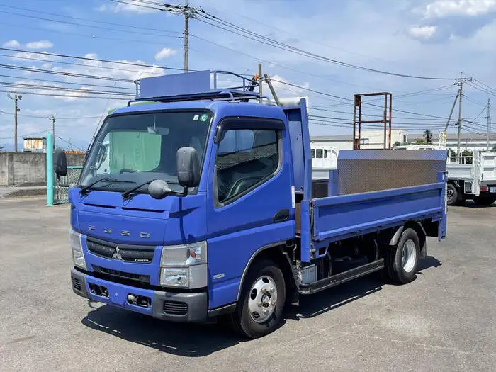 三菱 キャンター 小型 平ボディ パワーゲート 床鉄板 の中古トラック【車両No.129596】
