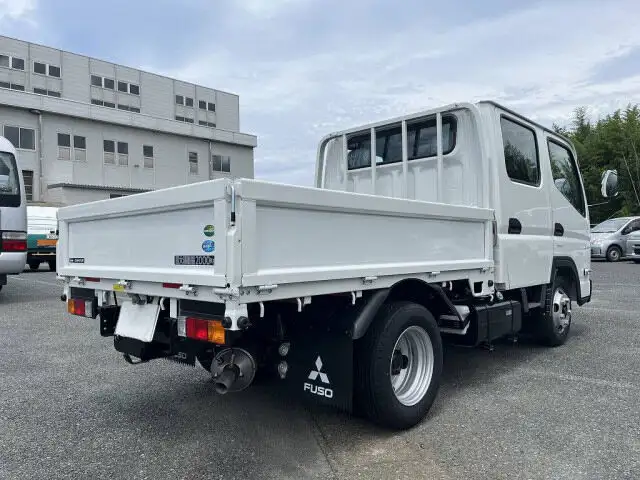 三菱 キャンター 小型 平ボディ Wキャブ 2RG-FBA20の中古トラック画像4