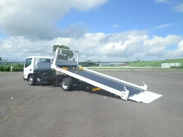 三菱 キャンター 小型 車両重機運搬 ラジコン ウインチの中古トラック画像6