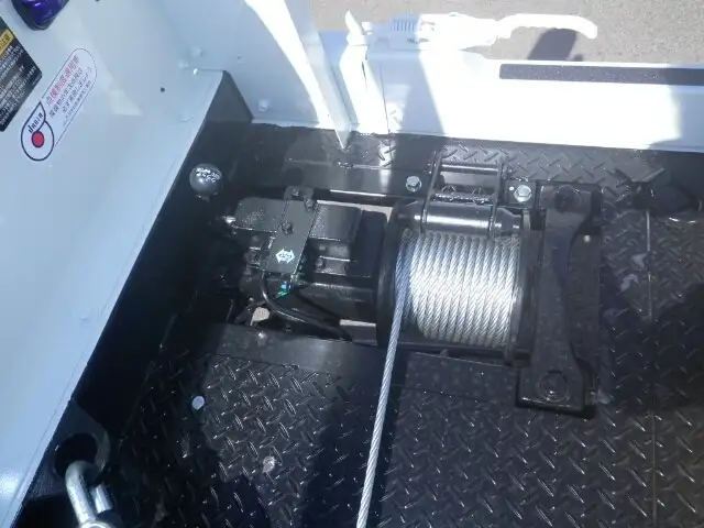 三菱 キャンター 小型 車両重機運搬 ラジコン ウインチの中古トラック画像8