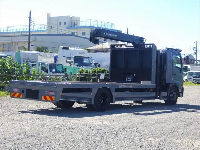 日野 レンジャー 中型/増トン 車両重機運搬 4段クレーン ラジコンの中古トラック画像2