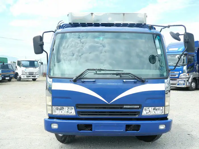 三菱 ファイター 中型/増トン 平ボディ 床鉄板 PA-FK71RJの中古トラック画像2