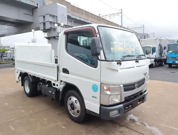 日産 アトラス 小型 平ボディ パワーゲート TKG-FBA5Wの中古トラック画像2