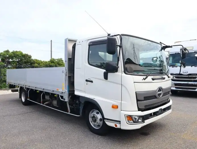 日野 レンジャー 中型/増トン 平ボディ アルミブロック エアサスの中古トラック画像2