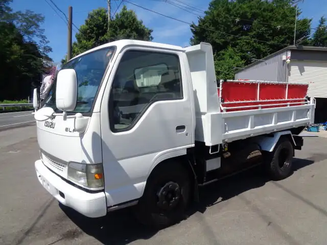 いすゞ エルフ 小型 ダンプ ローダー コボレーンの中古トラック画像1