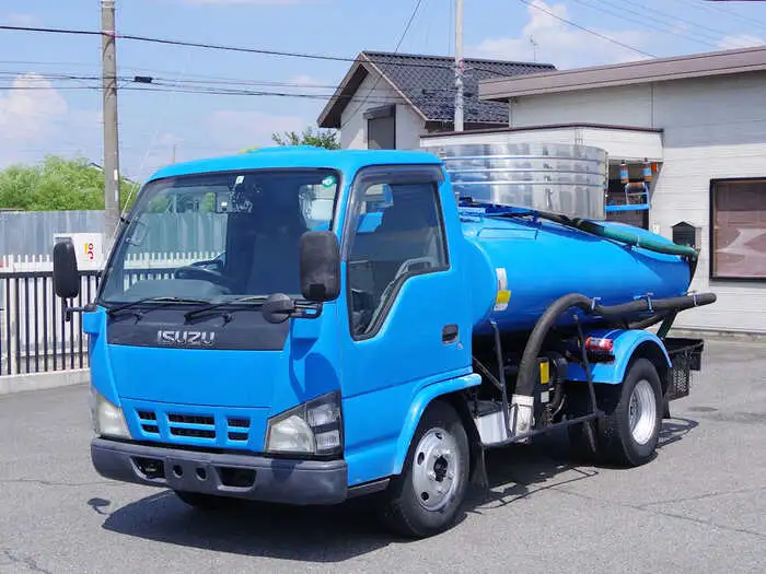 いすゞ エルフ 小型 タンク車 バキューム PB-NKR81Nの中古トラック画像1