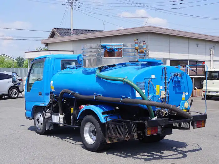 いすゞ エルフ 小型 タンク車 バキューム PB-NKR81Nの中古トラック画像3