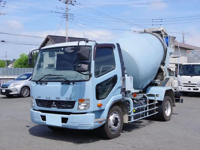 三菱 ファイター 中型/増トン ミキサー・ポンプ QKG-FK72FZ H26の中古トラック画像1