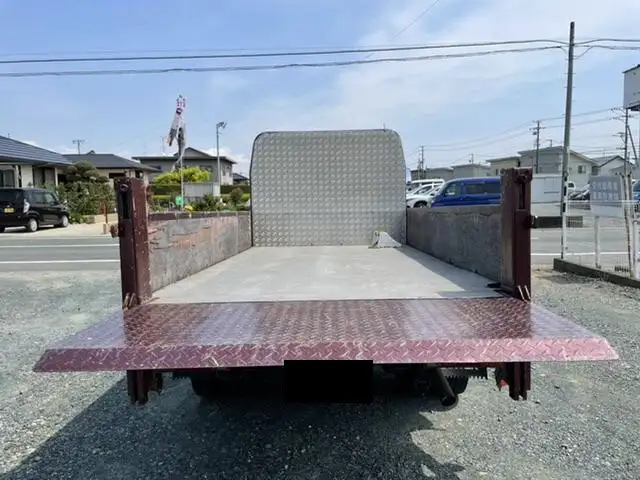 三菱 キャンター 小型 平ボディ パワーゲート 床鉄板の中古トラック画像7