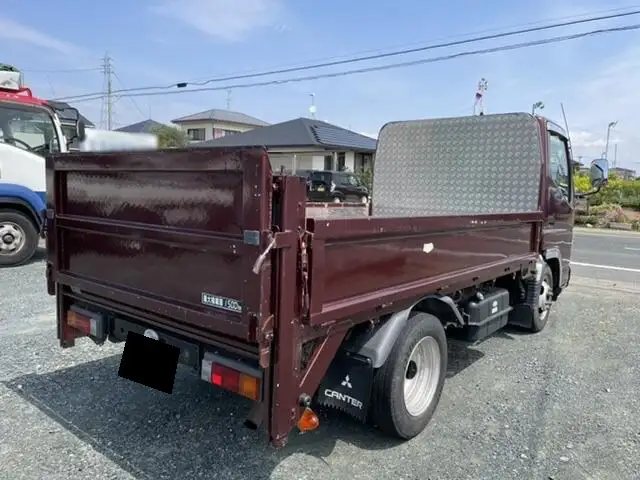 三菱 キャンター 小型 平ボディ パワーゲート 床鉄板の中古トラック画像4