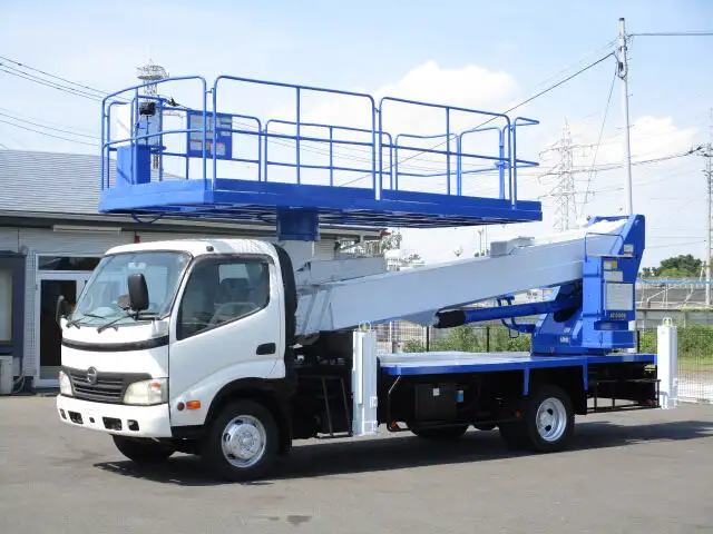日野 デュトロ 小型 高所・建柱車 高所作業車 BDG-XZU424M の中古トラック【車両No.130354】