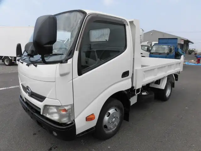 日野 デュトロ 小型 ダンプ ステンレス張り TKG-XZU610Tの中古トラック画像1