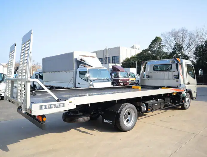 三菱 キャンター 小型 車両重機運搬 ラジコン ウインチの中古トラック画像3