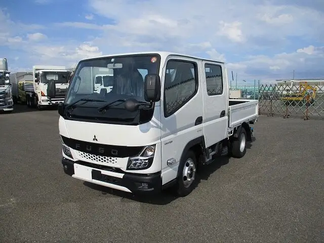 三菱 キャンター 小型 平ボディ Wキャブ(ダブルキャブ) 2RG-FBA20の中古トラック画像1