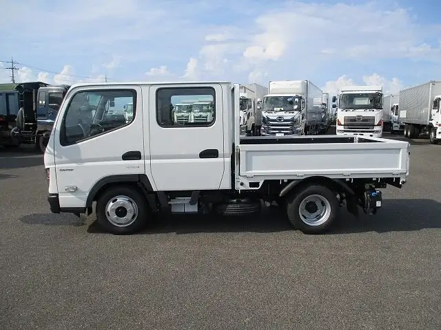 三菱 キャンター 小型 平ボディ Wキャブ(ダブルキャブ) 2RG-FBA20の中古トラック画像4