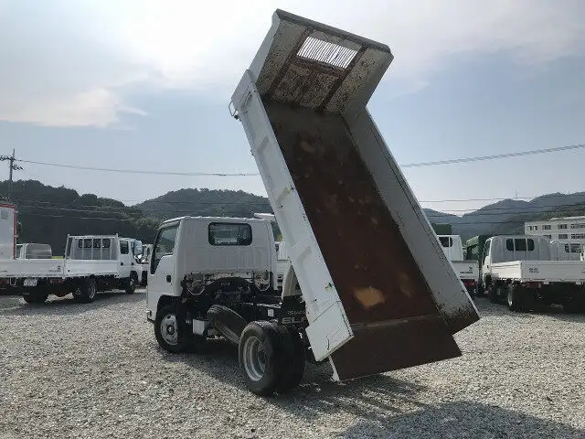 いすゞ エルフ 小型 ダンプ Lゲート 強化の中古トラック画像4