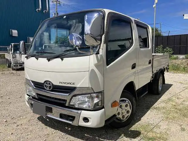 トヨタ トヨエース 小型 平ボディ Wキャブ TKG-XZU605 の中古トラック【車両No.130238】