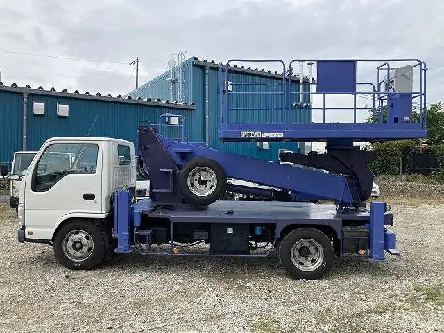 いすゞ エルフ 小型 高所・建柱車 高所作業車 PDG-NKR85YNの中古トラック画像4