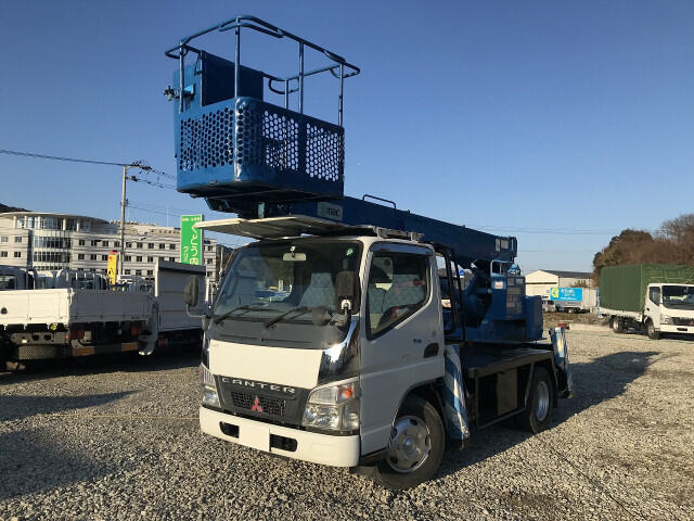三菱 キャンター 小型 高所・建柱車 高所作業車 PA-FE73DBX