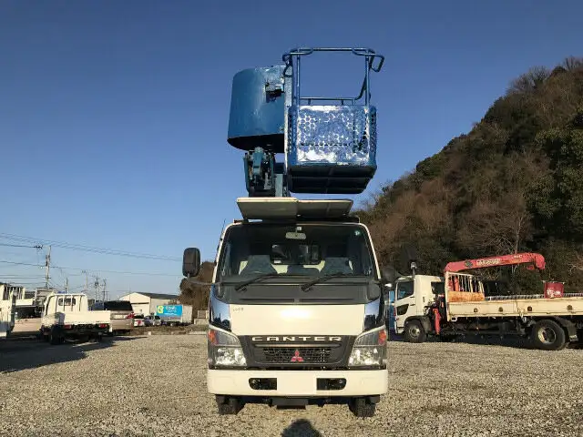 三菱 キャンター 小型 高所・建柱車 高所作業車 PA-FE73DBXの中古トラック画像2