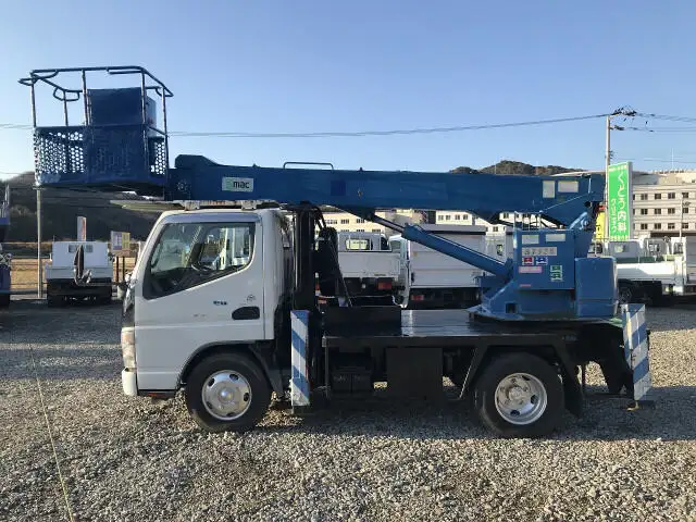三菱 キャンター 小型 高所・建柱車 高所作業車 PA-FE73DBXの中古トラック画像3