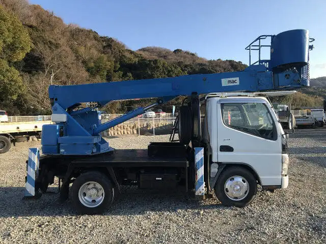 三菱 キャンター 小型 高所・建柱車 高所作業車 PA-FE73DBXの中古トラック画像4